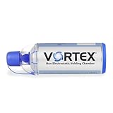 PARI VORTEX Inhalierhilfe mit Mundstück zur Inhalation in Kombination mit Medikamentensprays – Für Erwachsene und Kinder ab 4 Jahren – 1 Stk.