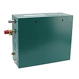 FOLOSAFENAR Dampfgenerator, Dampfbadmaschine Edelstahl 6KW Überdruckschutz für Saunakabine