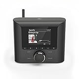 Hama Internetradio-Adapter mit Digitalradio-Empfang zur Nachrüstung von Musikanlagen, DIT1010BT (WLAN/DAB/DAB+/FM, Bluetooth/Spotify Streaming, Radio-Wecker, UNDOK-App) Digital-Receiver schwarz