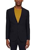 ESPRIT Collection Herren 081EO2G304 Business-Anzug Jacke, Dark Blue, 52