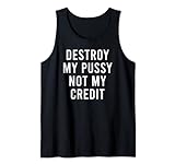 Take My Panty Hamster Not My Credit Funny Earth Day Stax Tank Top