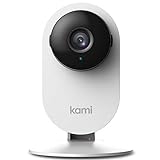 KAMI Überwachungskamera mit Gesichtserkennung aus YI Technology, 1080p WiFi IP Kamera mit Erkennung des menschlichen Gesichts, künstlicher Intelligenz, Cloud-Speicher, Unterstützt microSD Karte
