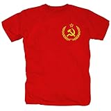 CCCP UDSSR Sowjetunion rote Armee Lenin Russland Karl Marx NVA DDR Moskau Shirt T-Shirt M