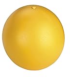 Kerbl , Hund, 82274 Hundespielball aus Kunststoff, Large Breeds , 30 cm, gelb