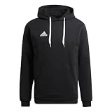 adidas Herren Entrada 22 Sweat Hoodie, Black, L