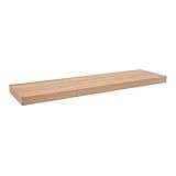 Velano - Regalbrett, Wandregal, Regalboden, Schweberegal, Hängeregal, Regalsysteme - 1 Stück, 79.5x23.5 cm, Sonoma-Eiche - Regale für Küche, Badezimmer, Wohnzimmer, Schlafzimmer - FS