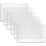 Boao 6 Stück Kunststoff Tischsets Tisch Matte Hitzebeständige Tischsets Essmatten für Tisch, Esszimmer, Küche (40 x 30 cm)