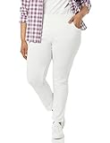 Gloria Vanderbilt Damen Amanda Hr Überziehen Jeans, Vintage White, 48