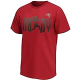 Fanatics - NFL Tampa Bay Buccaneers Tom Brady Checkdown Player Graphic T-Shirt - Rot Farbe Rot, Größe M
