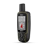 Garmin GPSMAP 65s, Handheld-Handgerät mit Tastenbedienung, Höhenmesser und Kompass, erweiterter Satellitenunterstützung und Multiband-Technologie, 6,6 cm (2,6 Zoll) Farbdisplay