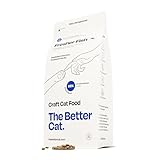 The Better Cat Super Premium Trockenfutter für Katzen | Getreidefreies Katzenfutter Trocken | Hoher Fleischanteil | Ohne Zucker | Mit Probiotika (1kg, Lachs)