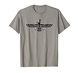 Faravahar Zarathustra Symbol Zeichen Iran Flügel Falke T-Shirt