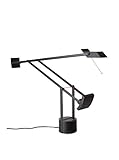 Artemide- Original Tizio Tischlampe. Hochwertige Tischleuchte aus Aluminium im klassischen Design. Made in Italy, H max 119 L 78