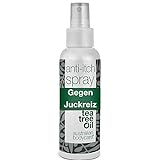 Anti-Juckreiz spray gegen juckreiz am ganzen körper | Schnelle Hilfe - 100% vegan und für alle Hauttypen geeignet, 100 ml