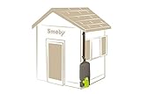 Smoby 810909 – Regenfass mit Gießkanne – Zubehör für Smoby Spielhäuse, Sammlung von Regenwasser, mit Regenrinne und Wasserhahn, passend für die meisten Smoby Spielhäuser