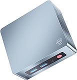 Beelink Mini PC GK35 with J3455(up to 2.3GHz) Wi10 Pro, 8G DDR3/256G SSD Mini Computer, 4K HD,BT4.0, Dual HDMI Ports, 2.4G/5G Dual WiFi, Gigabit Ethernet, Mini Dual Desktop-Computer