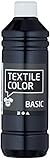 Art-Manufacture-Design 100263 Kunst-Herstellung-Design Textilfarbe, für Stoff, 500ml Volumen, Schw