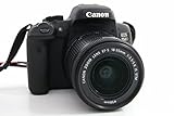 Canon EOS 750D SLR-Digitalkamera (24 Megapixel, APS-C CMOS-Sensor, WiFi, NFC, Full-HD), Kit inkl. EF-S 18-55 mm IS STM Objektiv schwarz