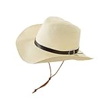 Sonnenhut aus Stroh Fedora Strohhut Panama Hut für Junge Sonnenschutz Anti-UV für Garten Strand Reisen Sommerhut mit schwarzem Ripsband Strandhut für den Sommer