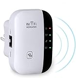 beseloa WLAN Verstärker WiFi Booster 300 Mbit/s 2,4GHz WLAN-Signal verstärker mit Rp/Ap Modus, AccessPoint, WPS, LAN-Port Funktion Kompatibel zu Allen WLAN Geräten