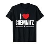 Ich liebe Chemnitz Souvenirs Herren Damen I Love Chemnitz T-Shirt