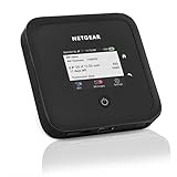 NETGEAR Nighthawk 5G Router mit SIM-Karte & WiFi 6 (MR5200) | M5 LTE Mobil | bis 4 GBit/s Download-Speed | AX1800 WiFi 6 WLAN Hotspot bis 32 Geräte | Unterstützt alle Netze