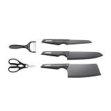 HEMOTON 1 Set 5-Teiliges Messerset Obstschneider Gemüseschneider Obstschneider Werkzeuge Küchenmesser-Set Kochmesser-Set Home-Tool-Set Küchenschneider -Set Für Küche Obstmesser Pp