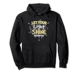 Let Your Light Shine Matthew 5:16 Christian Pullover Hoodie