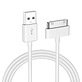 USB Ladekabel [Apple MFi Zertifiziert] 30-Pin USB Kabel 1,2m Apple Datenkabel Ladekabel Synchronisieren-Kabel für Phone 4, 4s, 3G, 3GS, iPod