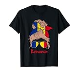 Rumänien Mädchen Rumänien Hellblond T-Shirt