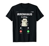 Irrenhaus is calling - Zwangsjacke Handy Display Smartphone T-Shirt