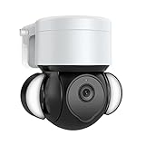 Tuya Sicherheitskamera Outdoor Videoüberwachung 5MP CCTV IP-Kamera WiFi Farbe Nachtsicht Alexa P2P Smart Home Wasserdicht IP66 (Farbe: Upgrade, Größe: A Kamera 32G)