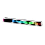 Cucheeky Voice Sound Control RGB Audio Spectrum Barfor Auto Desktop LED Licht Start/Audio Auto
