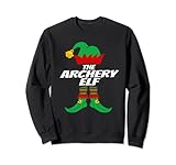'The Archery Elf' Bogenschießen Bogenschütze Pfeil & Bogen Sweatshirt