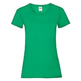 Fruit of the Loom - Lady-Fit Valueweight T - Modell 2013 L,Kelly Green