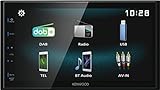 Kenwood DMX125DAB 17,3 cm WVGA Digital Media Receiver mit DAB+, Bluetooth und Android USB-Mirroring