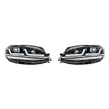 Osram LEDriving LED Scheinwerfer für VW Golf 7.5, Golf VII Facelift, Black Edition, Halogenersatz