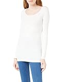 VERO MODA Damen Vmmaxi My Soft Long U-neck Noos' Langarmshirt, WeiÃƒŸ (Bright White), M EU
