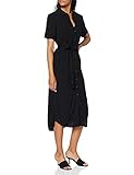 PIECES Damen Pccecilie Long Dress Noos Kleid, Black 1, S EU