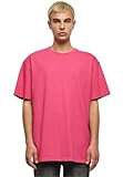 Build Your Brand Herren T-Shirt Heavy Oversize Tee hibiskuspink L