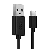 CELLONIC® USB Kabel 1m kompatibel mit Bang & Olufsen BeoLit 17 BeoPlay A1 BeoPlay A2 Active Beoplay H9i BeoPlay P2 Ladekabel USB C Type C auf USB A 3.0 Datenkabel 3A schwarz PVC