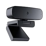 1080p Webcam mit Autofokus, Mikrofon, Lichtkorrektur, Klarem Stereo Audio, Plug and Play, Full HD USB Webcam. Funktioniert mit Skype, Zoom, FaceTime, PC/Mac/Laptop/Tablet