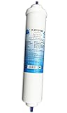 Wasserfilter für Side by Side Kühlschrank Samsung LG AEG Haier Externer Kühlschrankfilter Aktivkohle Filter