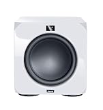 Magnat Omega CS 12, leistungsstarker Aktiv-Subwoofer für Tiefe und präzise Bässe für Heimkino und Musik - Elegantes, Zeitloses Design mit hervorragendem S