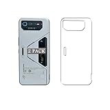 Vaxson 2 Stück Rückseite Schutzfolie, kompatibel mit ASUS ROG Phone 6, Backcover Skin TPU Folie Haut [nicht gehärtetem Glas Displayschutzfolie ]