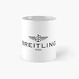 Breitling Merchandise Klassische Tasse mit lustigem Kaffeebecher, 325 ml