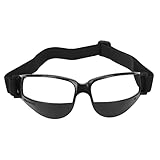 Basketball-Brille, Basketball-Dribbling-Brille, Verstellbare Basketball-Anti-Bogen-Trainings-Sportbrille für die Schule