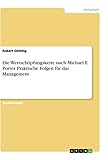 Die Wertschöpfungskette nach Michael E. Porter. Praktische Folgen für das Manag