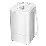 FYRMMD Mini-Waschmaschine und Schleuder, tragbare Einzeleimer-Waschmaschine, halbautomatischer Mini-Schleudertrockner (Mini-Waschmaschine)