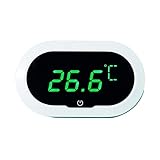 Speakmon Aquarium-Thermometer, digitales Aquarium-Thermometer, genaue LED-Anzeige, Tank-Thermometer, Aquarium-Temperaturmesser